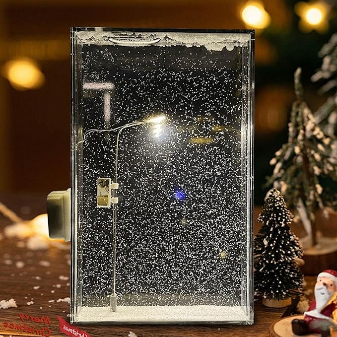 DIY Snow Scene Night Light – Street Lamp Design