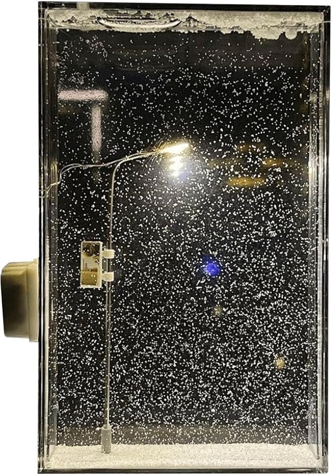 DIY Snow Scene Night Light – Street Lamp Design